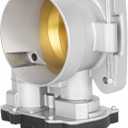 Throttle Body Fit for Chevy Avalanche 1500 03-06 5.3L,Fit for Silverado 1500 03-06 4.8L/5.3L/6.0L, Fit for GMC Sierra 1500/2500/3500 03-06 4.8L/5.3L/6.0L, Replace for 12570800, 12679525, 217-2293