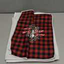 6 Pcs Christmas Kitchen Towels Decorative Buffalo Check Plaid Hand Towels 15.8 x 23.6 Inch Absorbent Red Black Dish Towels Xmas Gnome Truck Tea Towels for Winter Kitchen Housewarming Gifts