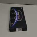 3D Eye Mask Sleep Mask for Men & Women, 100% Pressure-Free & Light Block-Out Eye Mask for Sleep with Easy Adjustable Strap, Night Eye Cover for Travel, Black