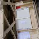 International Concepts Cross Leg Desk, Unfinished