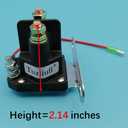 Starter Solenoid Relay for Polaris 3083211 3085521 3087196 4010930 4011335 Magnum Scrambler Sportsman Trail Blazer Xplorer ATP 250 300 325 330 335 350 400 400L 425 450 500 Z405