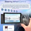 [Qualcomm 8 Core 4+64G] Car Radio for BMW 5 Series X5 E39 E53 M5 1996-2006 - Wireless Carplay and Android Auto - 9 Inch 1280*720 IPS Touchscreen Android 15 Car Stereo - DSP/GPS/SWC + AHD Backup Camera
