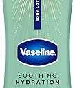 Vaseline Soothing Hydration Body Lotion Soothing Hydration for Dry Skin with Ultra-Hydrating Lipids + 1% Aloe Vera Extract to Refresh Dehydrated Skin 20.3 Fl oz,3pcs