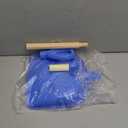 1PCS Kids Snow Shovel, 22"-32" H Detachable Wooden Childs Snow Shovel with Plastic D-Grip Handle and Scoop Winter Children Shovel Blue Toddler Shovels Outdoor Play Snow Gift for Boy Girl Snow Removal