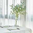 LITBLOOM Lighted Olive Branches 24IN 72 LED with Timer Battery Operated Lit Artificial Greenery for Wedding Party Spring Home Decoration Indoor Outdoor