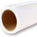Yizhily Seamless Paper Background for Photography Photo Studio Backdrop Roll(53''x16.4' Arctic White)