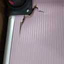 Joligrace Rolling Manicure Table 5 Drawers Foldable Nail Desk Cosmetology Case on Wheels Makeup Case with Brush Pouch for Technician Workstation Mobile Makeup Artist Trolley, Shiny Pink