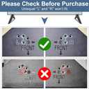 TV Stand for Insignia TV Legs Replacement, Not Universal, Easy to Install, for Insignia TV Stand Legs, Please Check Compatibility in Description and Images