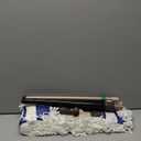 Eyliden Dust Mop with Reusable Washable Pads - One Touch Replacement, Height Adjustable Handle, Total 2 Mop Cloths, Wet Dry Mops for Floor Cleaning, Hardwood, Laminate, Tile Floor Push Dust Broom (Blue)