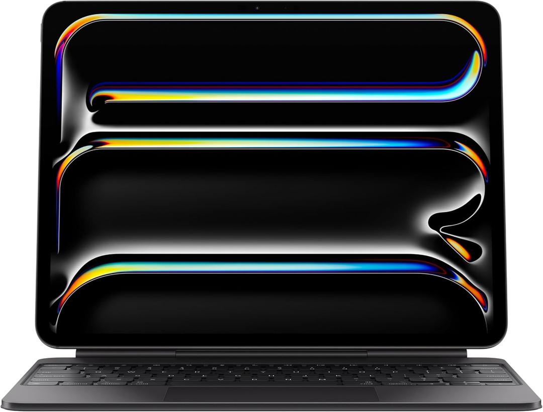 Apple iPad Magic Keyboard Case for iPad Pro 13-inch (M4 and M5), Great Typing Experience, Built-in Trackpad, Function Row, US English - Black