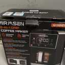 AIRMSEN Coffee Maker with Grinder, 5-Cup Grind and Brew, Programmable