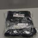 NICETOWN Living Room Blackout Curtains and Drapes, Black Solid Thermal Insulated Grommet Blackout Drapery Panels for Window (2 Panels, 34 inches Wide by 63 inches Long, Black)