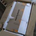 Tribesigns 36" Bathroom Vanity with Sink, Modern Bathroom Sink Cabinet with 4 Drawers & 2 Doors, Bath Storage Vanity Sink with Metal Handles, Solid Wood Frame, Paint Surface White