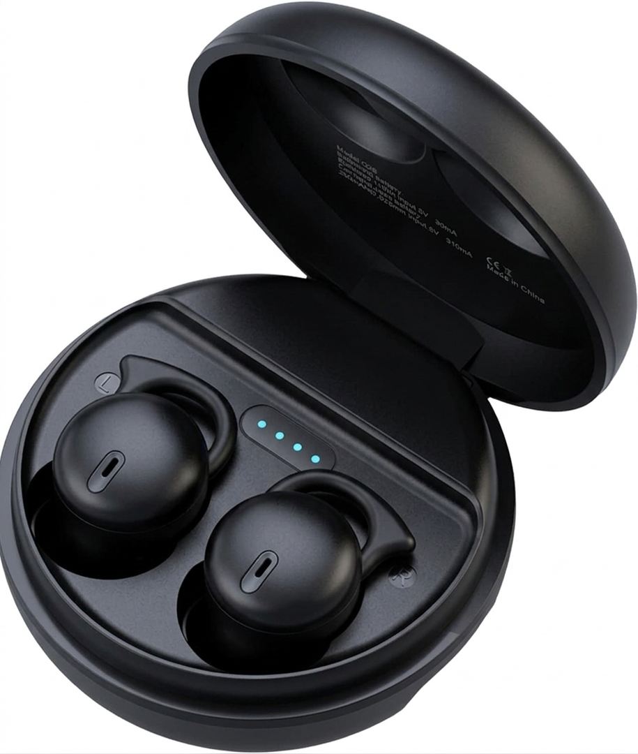 Invisible Sleep Headphones,Sleep Earbuds for Side Sleepers,Small Sleeping Earphones Comfortable Noise Blocking, Bluetooth 5.3 Wireless Headphones for Sleeping