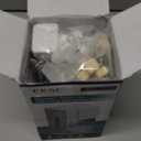 Hang On Back Aquarium Filter for 15 Gallons Fish Tanks, 2-Stage Multi-Stage Filtration with Surface Skimmer, Ultra Quiet HOB Power Waterfall Filter for Freshwater