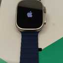 Apple Watch Ultra 2 [GPS + Cellular, 49mm] - Titanium Case with Blue Ocean Band, One Size