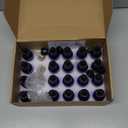 Glass Dropper Bottle 60ml - 20 Pcs Cobalt Blue Glass Dropper Bottles for Skincare, Perfume, DIY Crafts, and Travel