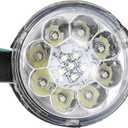 FVRITO 12V LED Front Head Light Lamp for 50cc 70cc 90cc 110cc 125cc Coolster 3125R Taotao ATA 125D Baja Roketa Yamoto JCL Peace RPS Kazuma Vitacci Rider BULL FARM Kids Mini ATV Quad Chinese 4 Wheeler