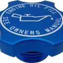 Engine Oil Filler Cap Aluminum Compatible with Chrysler Dodge Jeep Ram Mitsubishi Mini 1993-2020