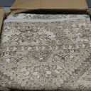 6x9 Area Rug Washable Rug for Living Room Bedroom Non Slip Carpet Brown