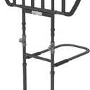 citythere Bed Rails for Elderly Adults Seniors Adjustable Height Foldable Safety Rail with 400 Lbs Capacity Non-Slip Handle, Night Light, Fall Prevention Grab Bar for King Queen Full Twin Beds Black