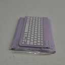 Harvopu Keyboard Case Compatible with iPad Air 11-inch/Air 5th 4th Generation Case with Keyboard-Backlit Detachable, Folio Cover with Pencil Holder for Air 11" M3/M2 (2025/2024), Air 5/Air 4 (Purple)