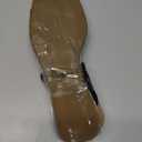 Steve Madden SM New York Strappy Thong Flat Molly Sandals Black 10