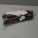 Qoosea Snow Chains Tire Chains for Car, Trucks, SUV Universal Emergency Snow Tire Chains, Adjustable Anti-Slip Tire Cables & Universal Fit (12 Pcs Black Plastic)