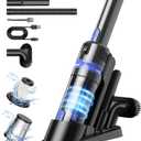Filigo Handheld Vacuum Cordless Rechargeable 2-Speed Modes| 3-in-1 Portable Cordless Vacuum Cleaner with Charging Dock, for Car Home Office and Pet HairBlue