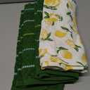 Fiesta Set of Towels Pack Of 4 Green and White