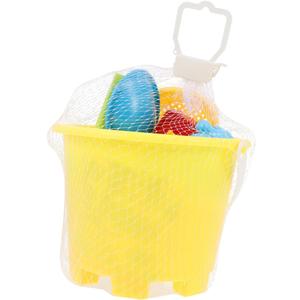 ORFOFE Sand with Bright Colors Plastic Beach Buckets and Shovels for Outdoor Summer Fun for Boys and Playing in Sand Park Backyard and Beach Activities Random Color