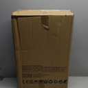 Dog Door for Wall, Large Doggie Door, Heavy Duty Pet Door with All Aluminum, 2 Magnetic Flaps, Wide Telescoping Tunnel, Sliding Lock Panel Doggy Door for Exterior Wall (Pets Up to 110 LB)