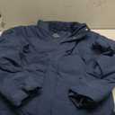 Outdoor Jacket Essentials Mens Mid-Length Hooded Puffer Coat, Us Medium, Blue 