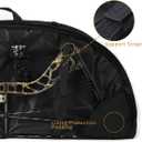 LWANO Compound Bow Case Soft Light-Weight Bow Bag with Arrow Pocket and Backpack Straps