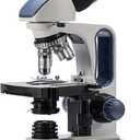 SWIFT SW350B 40X-2500X Magnification, Siedentopf Binocular Head, Research-Grade Compound Lab Microscope with Wide-Field 10X and 25X Eyepieces, Mechanical Stage, Abbe Condenser