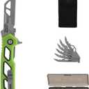 Schrade Enrage Phantom Replaceable Blade Knife with Carbon Fiber Handle, Pocket Clip, and Frame Lock for EDC, Everyday Carry, Hunting