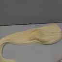 Ball Jointed Doll Wig, Light Gold High Temp Silk Hair Replacement Easy Styling Center Parting 1/3 Scale
