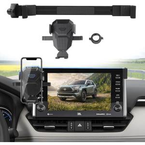 Car Phone Holder for 2019-2025 Toyota RAV4 Accessories,Adjustable GPS RAV4 Phone Mount for 7/8-inch Screen,Hands-Free Ultra Stable RAV4 Air Vent Phone Stand
