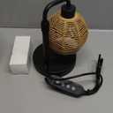 Candle Warmer Lamp with Timer Dimmable, Natural Weaving Boho Electric Candle Lamp, Wax Warmer Lamp for Mothers Day Gifts for Mom, House Warming Gifts New Home Decor