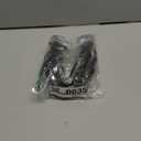 Elantrip Sport Leather Steering Wheel Cover 14 1/2 inch to 15 inch Universal, Padded Soft Grip Breathable for Car Truck SUV Jeep, Anti Slip Odorless Black and Beige