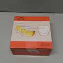 Double Walled Espresso Cups Set of 4, 5oz Clear Expresso Mugs, Small Insulated Espresso glasses for Coffee Machines