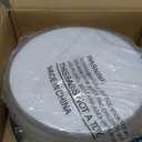 Black Flush Mount Ceiling Light Fixtures, 2-Light Ceiling Mount for Farmhouse with Seeded Glass Lampshade, Industrial Flush Mount Light Fixture Farmhouse for Hallway, Kitchen, Entryway and Foyer