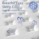 10 Inch Full Size Mattress in a Box, Hybrid Cooling Gel Memory Foam & Pocketed Coils, Medium Firm, CertiPUR-US Certified, Pressure Relief, Motion Isolation