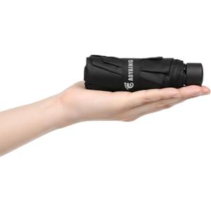 GAOYAING Compact Travel Umbrella with Case Sun&Rain Lightweight Small and Compact Suit for Pocket, Size 3