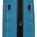Rockland Melbourne Hardside Expandable Spinner Wheel Luggage, Turquoise, 2 Piece (20"/28")