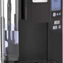 Cuisinart Coffee Maker, Single Serve 72-Ounce Reservoir Coffee Machine, Programmable Brewing & Hot Water Dispenser, Stainless Steel, Black
