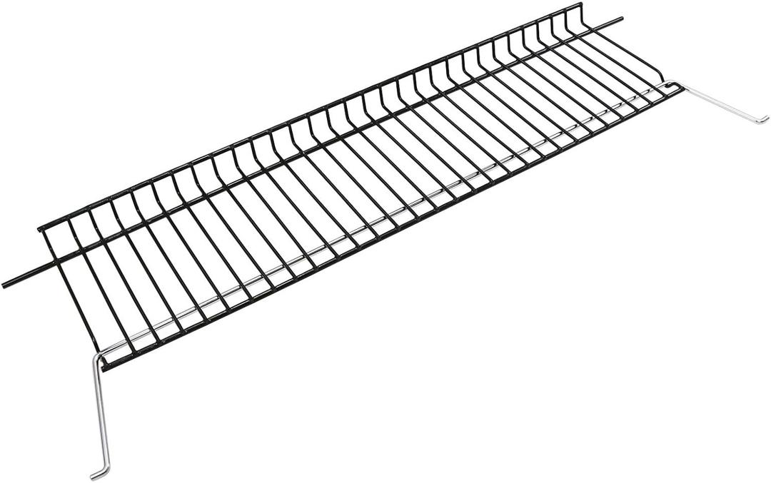 Hisencn Grill Warming Rack for Charbroil Advantage 463344015, Porcelain Steel Upper Rack, Swing Away Grid for Charbroil Advantage 4 Burner Grill Replacement Parts, G467-0001-W1