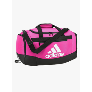 adidas Unisex Defender 4.0 Gym Duffel Bag for Men and Women, Team Shock Pink, Small (38L)