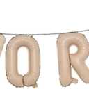 Dinosaur 2nd Birthday Party Decorations for Boys Two Rex Theme - Letter Balloon, Party Supplies (TWO REX Caramel)