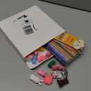 Teling 260 Pcs Scented Bookmarks and Smelly Pencils with Cute Toppers Set Include Scratch and Sniff Stickers Fun Pencils Fruit Food Theme Gift for Study Supplies